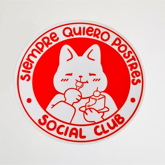 Postre lover - sticker