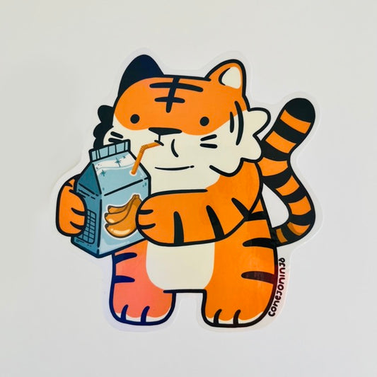 Tigre juguito - sticker