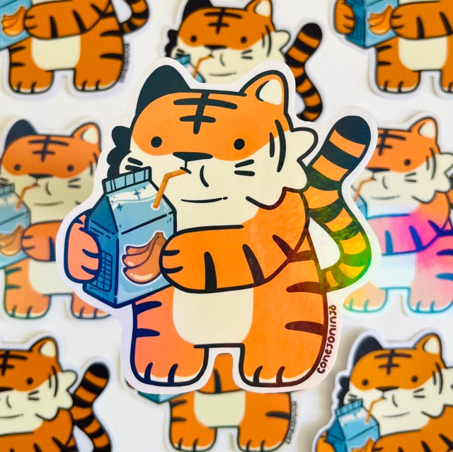 Tigre juguito - sticker